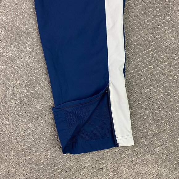 Under Armour Vital Woven Pants Men's Large Track Running Gym Windbreaker Blue - Picture 4 of 15